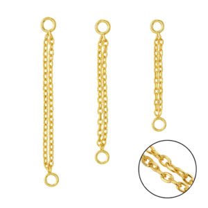 Doppia catena in acciaio