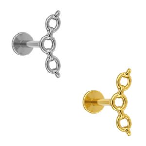 Labret Catenina Di Lusso In Titanio ASTM F136