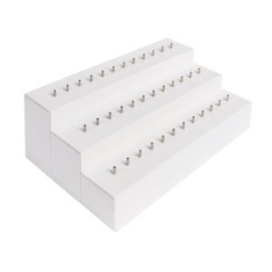 Kit 3 pz de altura/altezza diferentes/diverse para Labret Push Pin White