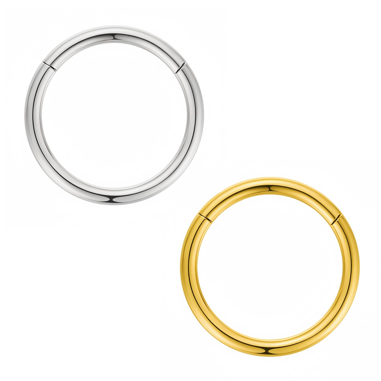 Segmento Clicker Liscio in Titanio ASTM F136