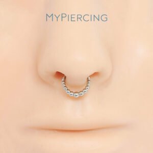 Anello Clicker di Beads In Acciaio