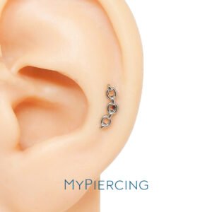 Labret Catenina Di Lusso In Titanio ASTM F136