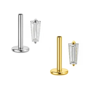 Rombo di Zirconi Labret di Titanio