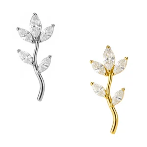 Labret di Titanio con Zirconi