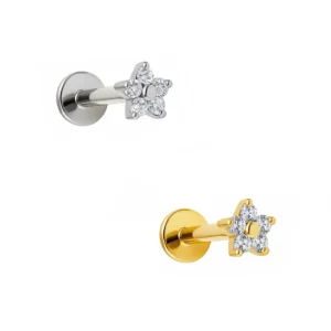 Mini fiore in titanio con zirconia 3.5 mm