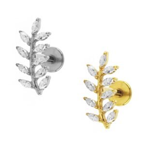 Labret Ramo di titanio