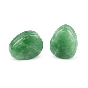 Dilatatore in Pietra di Aventurine a Goccia