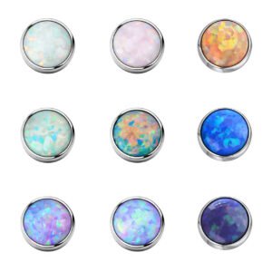 Opale Topo di Titanio ASTM F136 Filettatura Interna