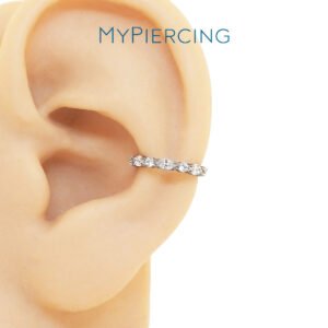 Anello di Titanio con Zirconi