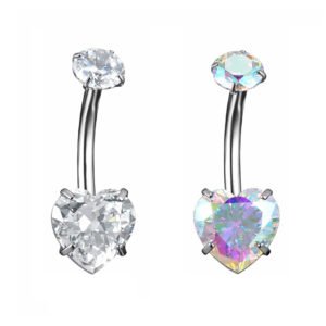 Banana Cuore Con Zirconia Di Titanio ASTM F136