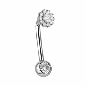 Piercing Genitale in Titanio ASTM F136 a Fiore