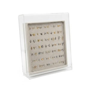 Espositore per Piercing con Scatola in Acrilico Trasparente