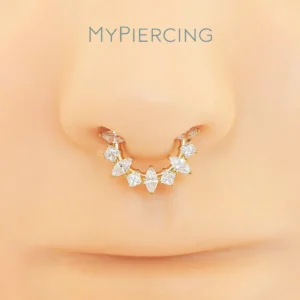 Anello in Titanio con Zirconi