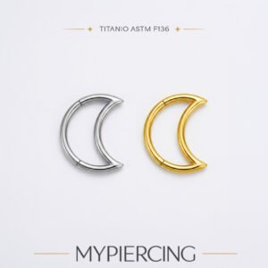 Anello Luna Clicker Di Titanio ASTM F136