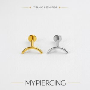 Labret di Titanio Liscio