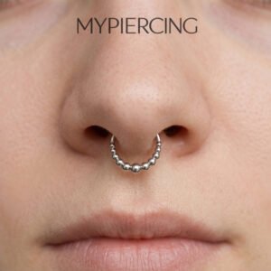 Anello Clicker di Beads In Acciaio