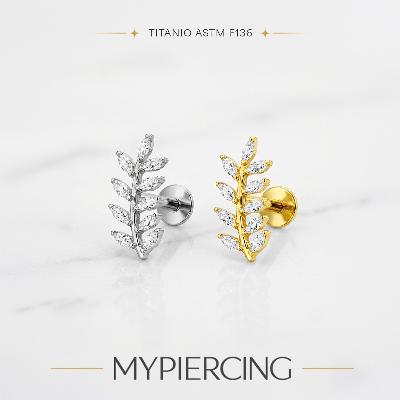 Labret Ramo di titanio - immagine 2