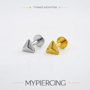 Labret Fashion Piramide di Titanio ASTM F136