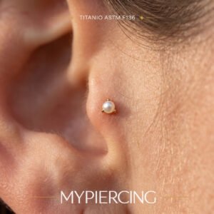 Labret Perla in Titanio ASTM F136