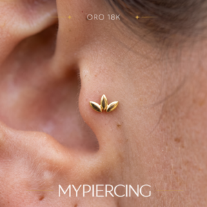 Terminale Marquise Liscia in Oro 18k