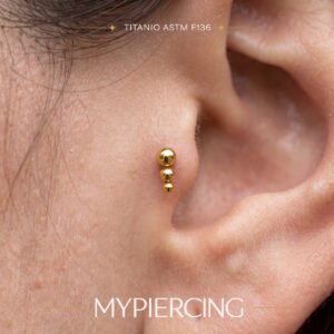 Labret Puntinato di Titanio ASTM F136 Push Pin