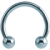 Icona circular barbell